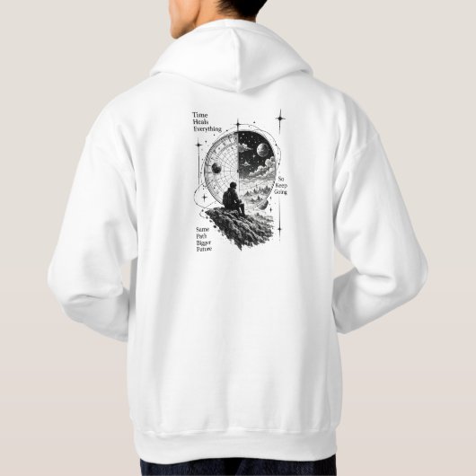 Veste À Capuche Temps et rêves (Dos)
