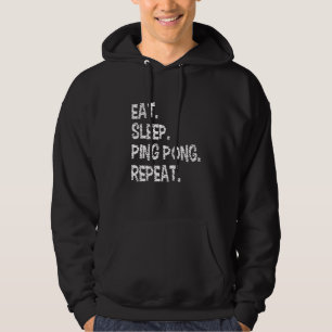 Veste À Capuche Tennis de table Ping Pong sport manger dormir ping