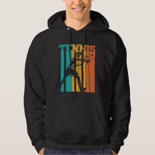 Veste À Capuche Tennis Retro Idée-cadeau du joueur de tennis