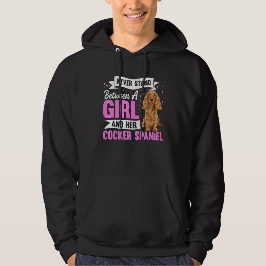 Veste À Capuche Tenue de Cocker Spaniel  Cocker Spaniel (Devant)