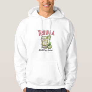 Veste À Capuche Tequila moins cher que la thérapie amusante Tequil