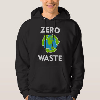 Veste À Capuche Terre sans déchets Jour de la Terre Enseignant Env