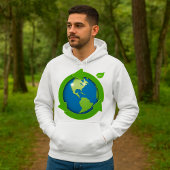 Veste À Capuche Terre verte