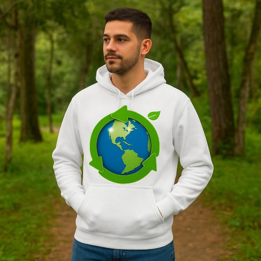 Veste À Capuche Terre verte