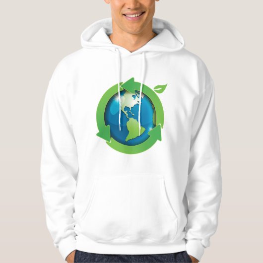 Veste À Capuche Terre verte (Devant)