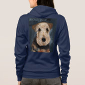 VESTE À CAPUCHE TERRIER AIREDALE        (Dos)