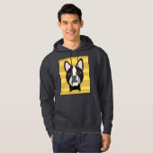 Veste À Capuche Terrier de Boston (Devant entier)