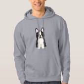 Veste À Capuche Terrier de Boston (Devant)