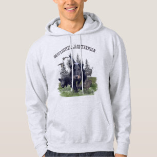 Veste À Capuche Terrier de chasse allemand (Jagdterrier)