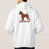 Veste À Capuche Terrier irlandais (Dos)