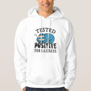 Veste À Capuche Testé positif à la paresse Paresseux