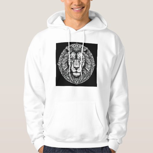 Veste À Capuche Tête de lion (Devant)