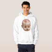 Veste À Capuche Tête de poupée déplaisante (Devant entier)