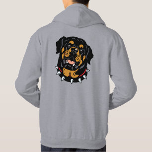 Veste À Capuche tête de rottweiler