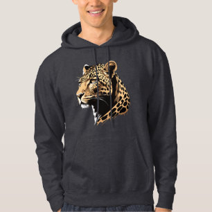 Veste À Capuche Tête léopard