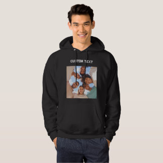 Veste À Capuche Texte personnalisé Photo