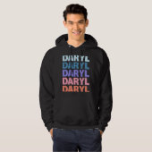 Veste À Capuche Texte répété moderne Daryl (Devant entier)