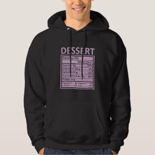 Veste À Capuche Thanksgiving Noël Drôle Dessert Nutrition Fac