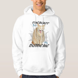 Veste À Capuche The Beast Inside Me funny meme cat sweatshirt