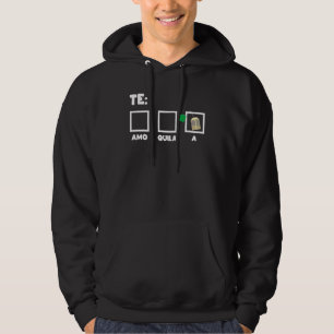 Veste À Capuche Thé Boisson Tequila