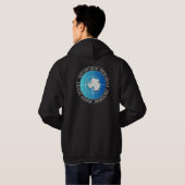 Veste À Capuche The Thing Antarctica Research Program Outpost 31 (Dos entier)