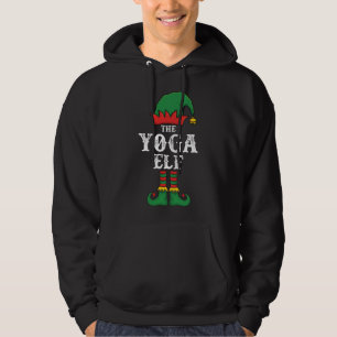Veste À Capuche The Yoga Elf Christmas Pajama Idea Family Matching