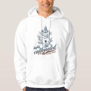 Veste À Capuche théâtre de caféine socialement isolé drôle de café