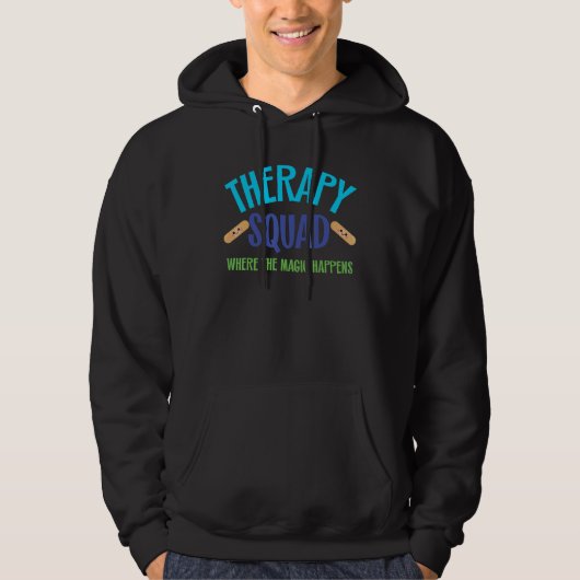 Veste À Capuche Therapy Where Magic Happens Rehab Team Kids Mental (Devant)
