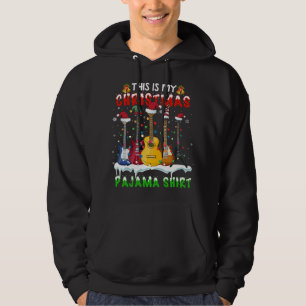 Veste À Capuche This Is My Christmas Pajama Guitar Christmas Music