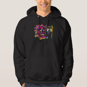 Veste À Capuche Tie Dye 100 jours d'école sans problème Lama Profe
