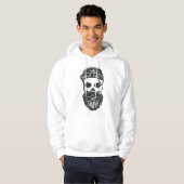 Veste À Capuche Tiens Bon Pas de Rasage (Devant entier)