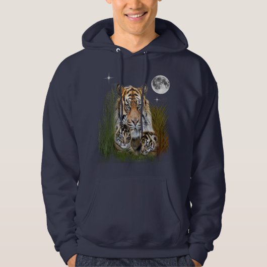 Veste À Capuche Tigre (Devant)