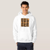Veste À Capuche Tigre de Bali, Chat Féroce (Devant entier)