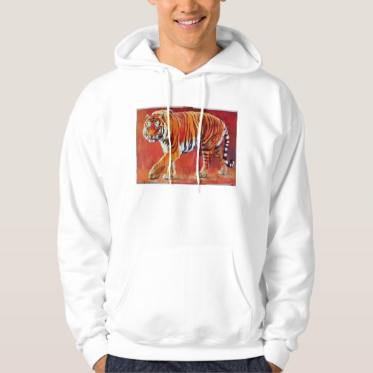 Veste À Capuche Tigre de Bengale (Devant)