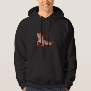 Veste À Capuche Tiny Dinosaur Bearded Dragon Design u2013 Lizard w