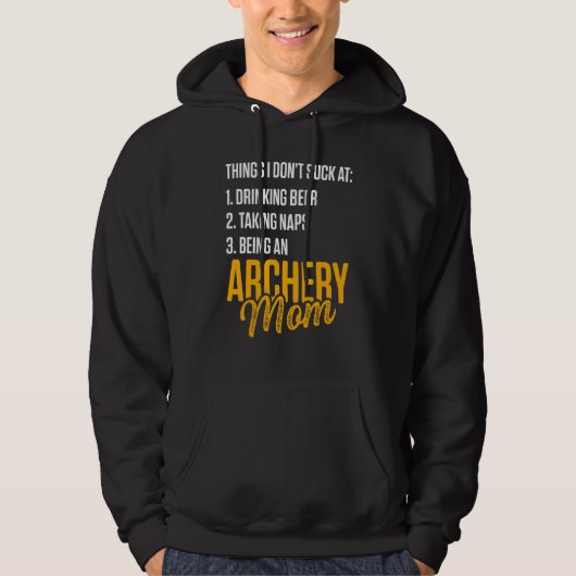 Veste À Capuche Tir à l'arc maman mère 23 (Devant)