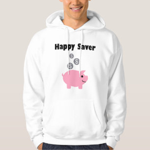 Veste À Capuche Tirelire Happy Saver et pièces de monnaie de coule