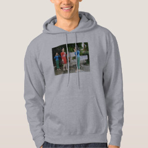 Veste À Capuche Tirer Les Visages Derrière Le Dos