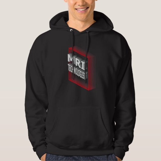 Veste À Capuche Titre d'emploi de technologue IRM Appréciation Rét (Devant)