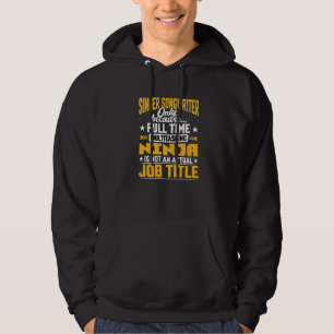 Veste À Capuche Titre du travail de l'auteur de chansons