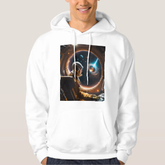 Veste À Capuche Titre : Vue latérale lisse d'un T-shirt extra-T