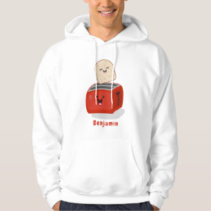Veste À Capuche Toast kawaii mignon et dessin animé de grille-pain