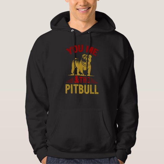 Veste À Capuche Toi Moi Et L'Appareils Pitbull (Devant)