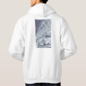 Veste À Capuche Tokyo Drifter Dessin à la main (Dos)