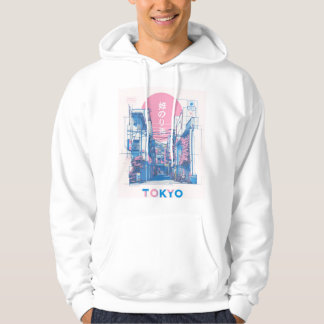 Veste À Capuche Tokyo Néon