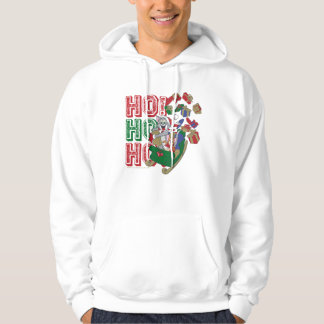 Veste À Capuche Tom et Jerry livrent des cadeaux dans un hangar