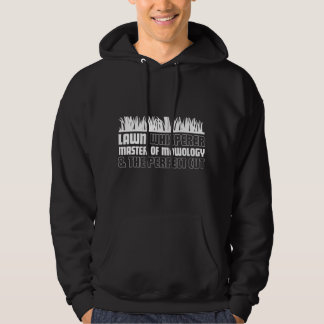 Veste À Capuche Tonte de pelouse amusante . Tondeuse à gazon de ja