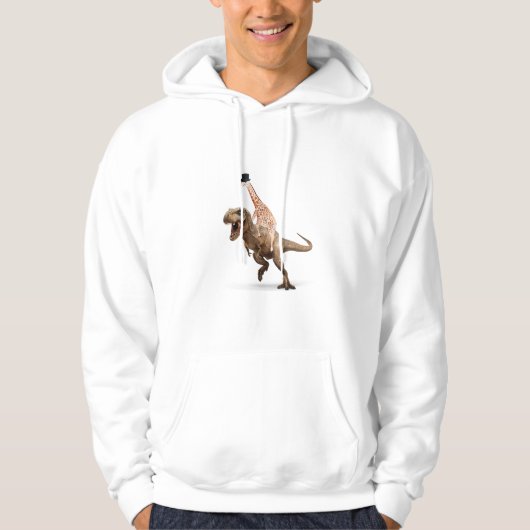 Veste À Capuche Top Hat T-Rex - Mens_Womens (Devant)