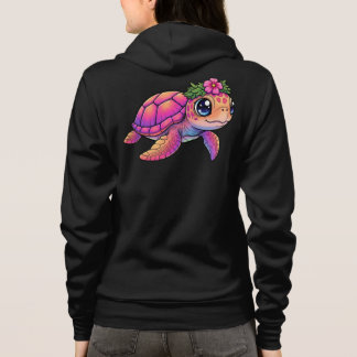 Veste À Capuche Tortue de mer Zip-Up Adulte