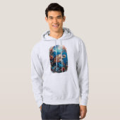 Veste À Capuche Tortue Océan (Devant entier)